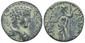 PISIDIA.Termessos.Pseudo autonomous Issue.2nd to 3rd Centuries AD.AE (24mm, 8.4 g) Bronze Obverse : ΤƐΡΜΗϹϹƐΩΝ; draped bust of Hermes, right, with cad...