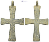 Byzantine pendant cross. (66mm, 17.8 g)