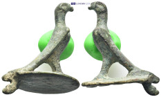 Eagle shape oil lamp cover. (51mm, 43.4 g)