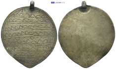Leaf shape pendant. (54mm, 11.0 g)