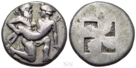 THRACE. Thasos. Stater (Circa 412-404 BC)