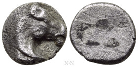 THRACO-MACEDONIAN REGION. Uncertain. (Circa 5th century BC). Diobol