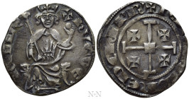 CRUSADERS. Lusignan Kingdom of Cyprus. Hugh IV (1324-1359). Gros. Nicosia