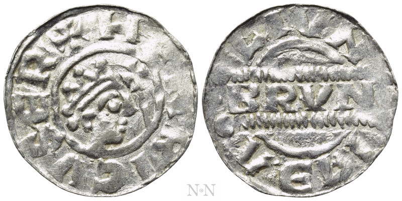 NETHERLANDS. Friesland. Bruno III van Brunswijk (1038-1057). Denar. Leeuwarden. ...