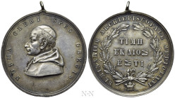 ITALY. Milano. Uberto I (1878-1900). Silver Medal. Seminario Arcivescovile Milanese