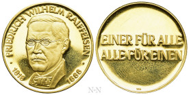 GERMANY. Friedrich Wilhelm Raiffeisen (1818-1888). GOLD Medal