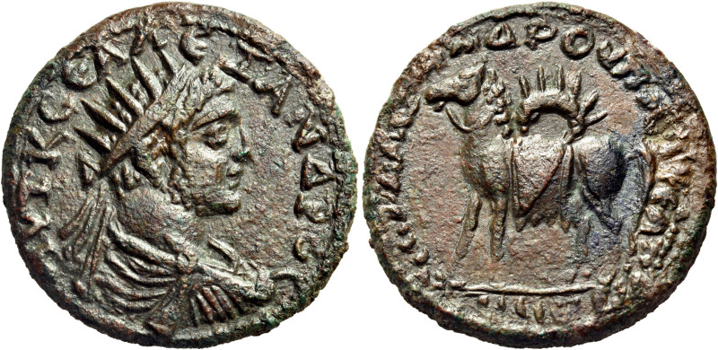 CILICIA. Mopsos. Severus Alexander, 222-235. Hexassarion (Bronze, 33 mm, 22.06 g...