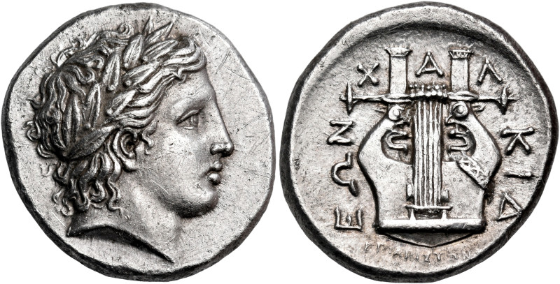 MACEDON, Chalkidian League. Olynthos. Circa 358-355 BC. Tetradrachm (Silver, 25 ...