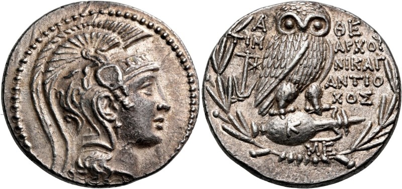 ATTICA. Athens. 134-133 BC. Tetradrachm (Silver, 29.5 mm, 16.82 g, 12 h), New st...