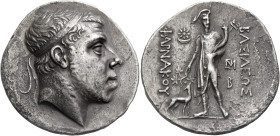 KINGS OF PONTOS. Pharnakes I, circa 200-179 BC. Tetradrachm (Silver, 30 mm, 16.75 g, 11 h), Sinope. Diademed head of Pharnakes I to right. Rev. BAΣIΛE...