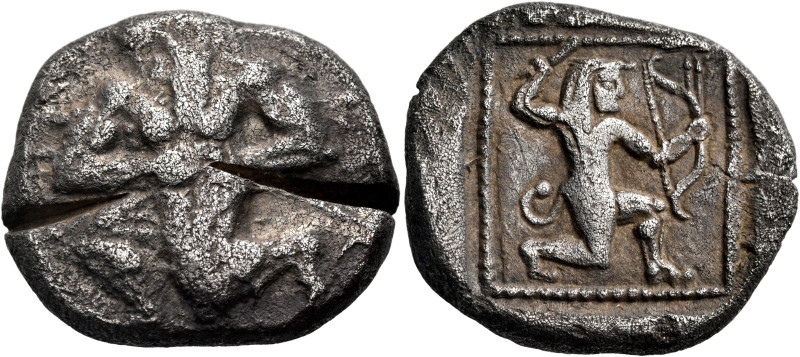 CYPRUS. Lapethos. Uncertain king, late 6th-early 5th century BC. Stater (Silver,...