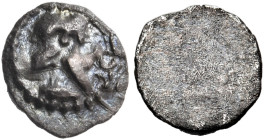 SAMARIA OR CILICIA (?). Uncertain mint. Circa 375-333 BC. Tetartemorion (Silver, 6.5 mm, 0.18 g). Bearded male head to right. Rev. Blank. Casabonne -....