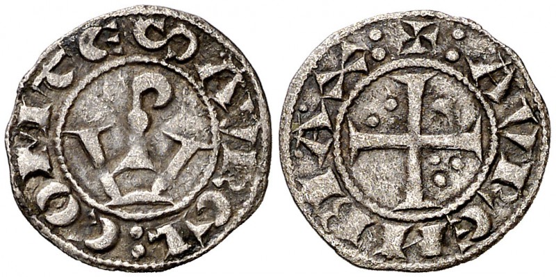 Comtat d'Urgell. Aurembiaix (1228-1231). Agramunt. Òbol. (Cru.V.S. 125) (Balague...