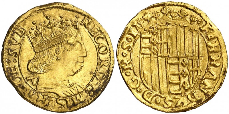 Ferran I de Nàpols (1458-1494). Nàpols. Ducat. (Cru.V.S. 996) (Cru.C.G. 3403) (M...