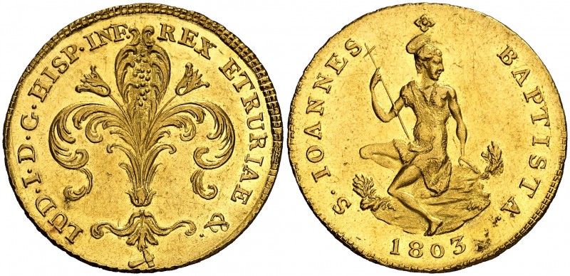 1803. Italia. Toscana. Luis I, Infante de España. Florencia. Martillo (Giovanni ...