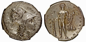Ch XF 4/5 4/5 | Lucania Heraclea silver Stater