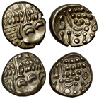 Durotriges, Cranbourne Chase c. 58 BC - AD 43 silver Staters (2)