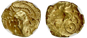 XF 3/5 4/5 | Gaul Veneti gold Quarter Stater