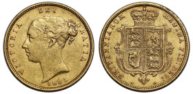 Victoria 1885 gold Half Sovereign