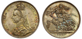 MS63 | Victoria 1887 silver Crown