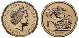 MS69 DPL | Elizabeth II 2010 gold Five Pounds