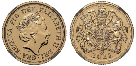 MS69 DPL | Elizabeth II 2022 gold Sovereign Platinum Jubilee