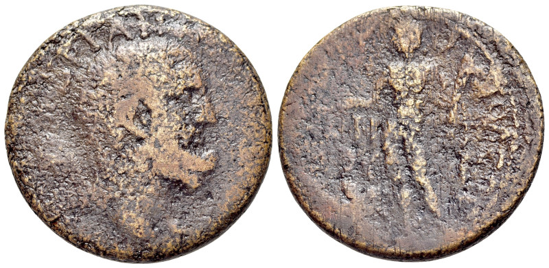 Sicily, Panormos, after 241 BC. ΠΑN above bearded head of Herakles(?) right. R/ ...