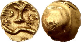 Celtis Gallo-Belgic AV 1/4 Stater 1st Century BC (ND)