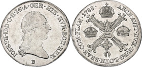 Austrian Netherlands 1/4 Kronentaler 1788 B