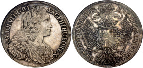 Austria 1 Taler 1732 NGC AU58