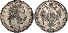 Austria 2 Florin 1871 A