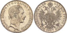 Austria 1 Vereinsthaler 1857 A