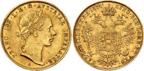 Austria Dukat 1854 A