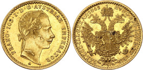 Austria Dukat 1862 A