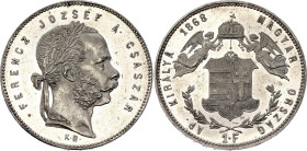 Hungary 1 Forint 1868 KB