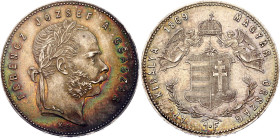 Hungary 1 Forint 1869 KB