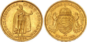 Hungary 20 Korona 1894 KB