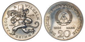 Germany - DDR 20 Mark 1986 A