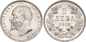 Bulgaria 2 Leva 1913