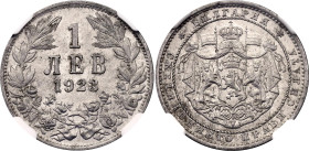 Bulgaria 1 Lev 1923 NGC MS62
