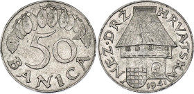 Croatia 50 Banica 1941 Pattern