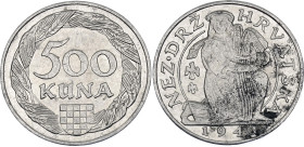 Croatia 500 Kuna 1941 Pattern