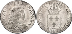 France 1 Ecu 1724 B