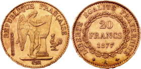France 20 Francs 1877 A