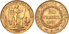 France 20 Francs 1897 A