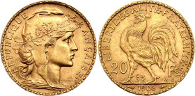 France 20 Francs 1906