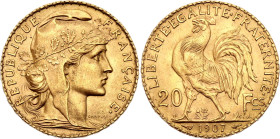 France 20 Francs 1907