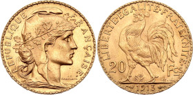 France 20 Francs 1913