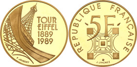 France 5 Francs 1989