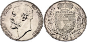 Liechtenstein 5 Franken 1924
